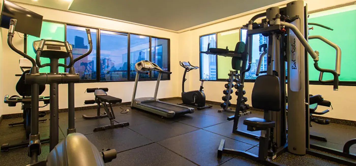 GYM view of Isanook Bangkok Hotel Bangkok
